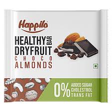Happilo Choco Almonds Healthy Mini Dry Fruit Bar Pack