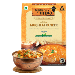 Kitchens of India Mughlai Paneer, ITC Ready to Eat Indian Food, Just Heat and Eat,Microwavable,"285g