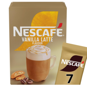 NESCAFÉ Vanilla Latte Instant Coffee 7 x 18.5g Sachets
