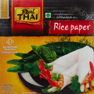 Real THAI Original Thai Cuisine Rice Paper Round 22 cm,100 gram