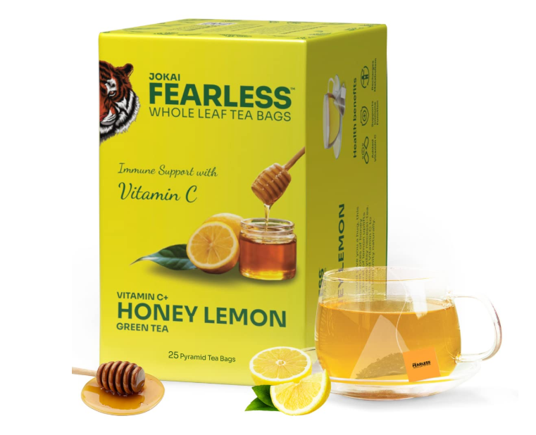 fearless-honey-lemon-green-tea-bags-25-pcs-immune-boost-with-added-vitamin-c-comforting-refreshing-flavour-natural-aroma-organic-taste-for-fast-weight-loss-100-whole-leavesno-dust