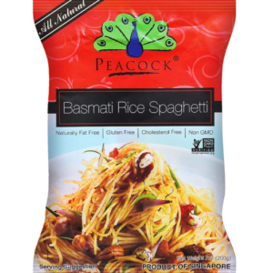 Peacock Basmati Rice Spaghetti – Gluten-Free Premium Basmati Rice Pasta,"7.05 oz ℮ 200 g