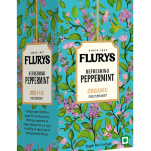 Ty-phoo Flurys Refreshing Organic Peppermint 20 Tea Bags,24 Grams,"herbal tea