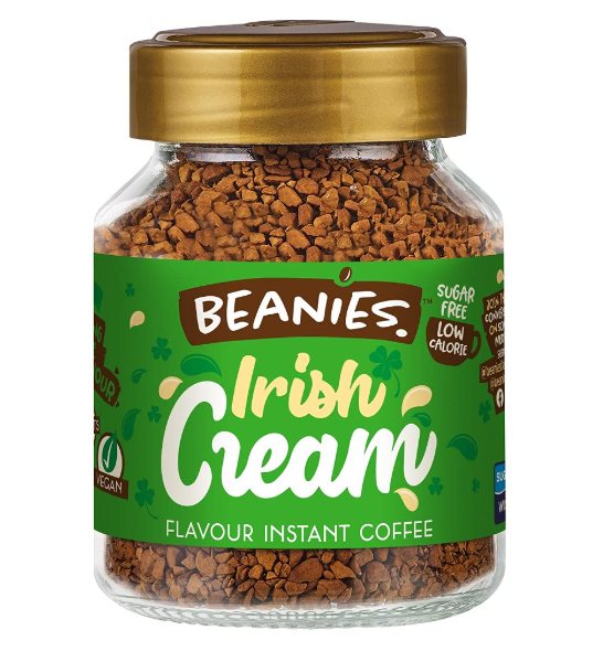 beaniesinstant-flavoured-coffee-irish-creamlow-caloriesugar-free50-gpack-of-1