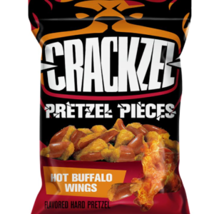 CRACKZEL Intense Flavored Pretzel Pieces With hot buffalo | 85G (Pack of 2) Imported in Turkeyy