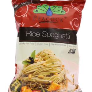 Peacock Rice Spaghetti – Gluten-Free,Vegan,Easy to Cook,Light & Wholesome,"7.05 oz ℮ 200 g
